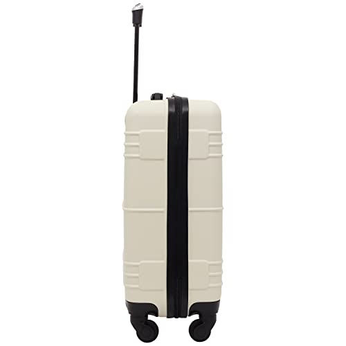 VIP Travelers Club Bone Richmond Spinner Carry-on Luggage