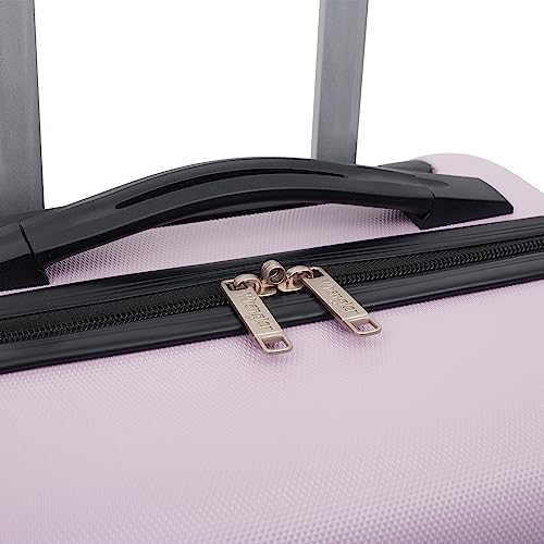 Wrangler Lilac 20-Inch VIP Carry-On Spinner Luggage