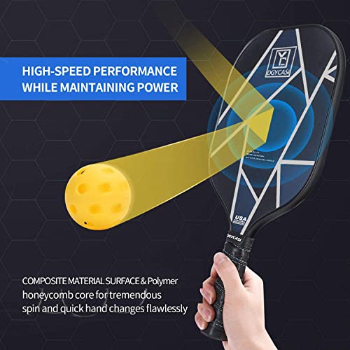 YC DGYCASI VIP Pickleball Paddles Set of 2