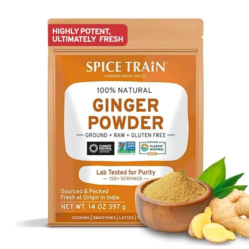 Indian Ginger Powder, 14oz in Resealable Pouch