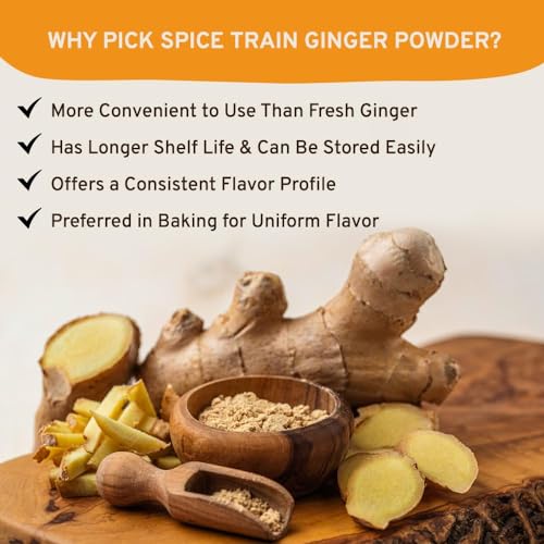 Indian Ginger Powder, 14oz in Resealable Pouch