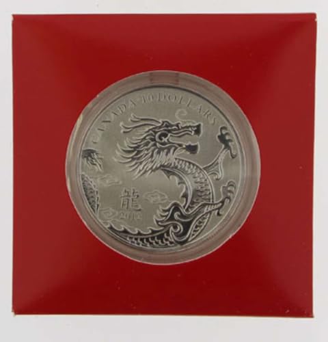 2012 Year of the Dragon Silver Half Ounce Coin