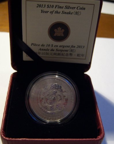 2013 Year of the Snake Silver Coin-VIP Shop