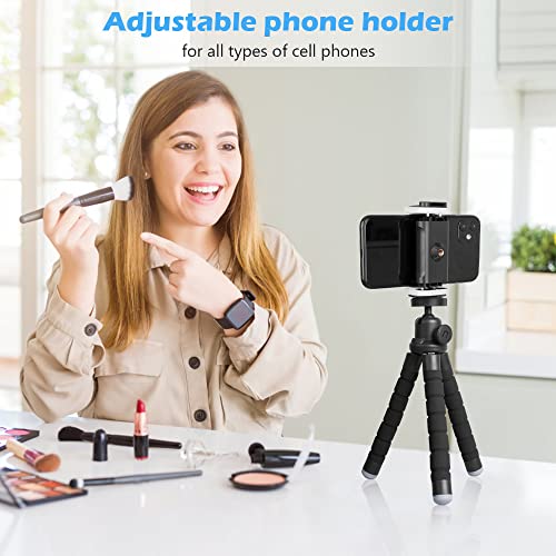 UBeesize Phone Tripod with Wireless Remote and Clip
