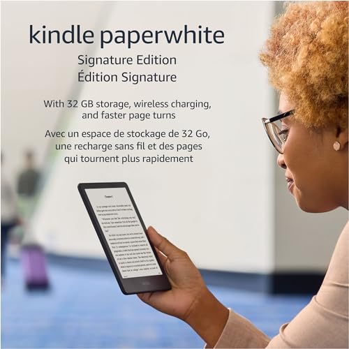 Kindle Paperwhite VIP Edition (32GB) - 6.8" Display, Wireless