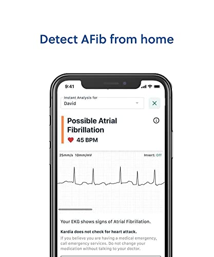 AliveCor KardiaMobile ECG Monitor - Detect AFib Fast!