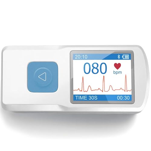 Fast Portable ECG Monitor: Measure in 30 Seconds!
