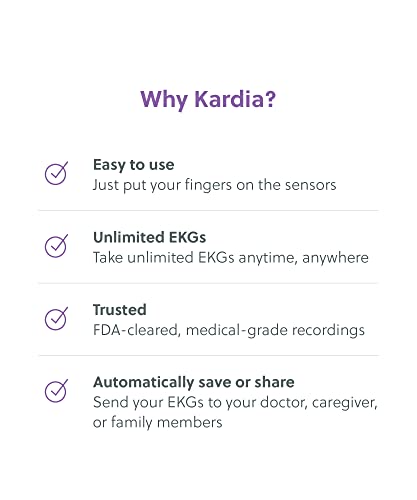 AliveCor KardiaMobile ECG Monitor - Detect AFib Fast!
