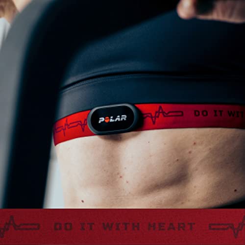Red Polar H10 Heart Rate Monitor: Sizes M-XXL