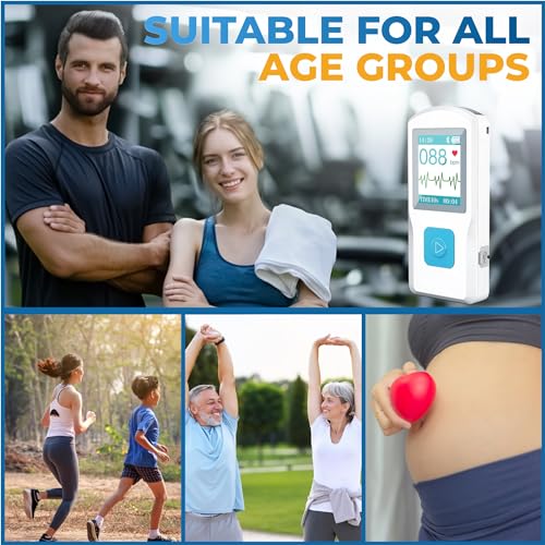 Fast Portable ECG Monitor: Measure in 30 Seconds!