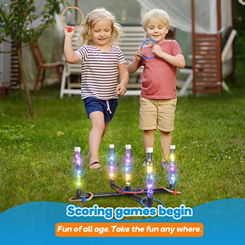 LED Ring Toss Game for Boys - Fun Family Game