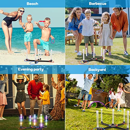 LED Ring Toss Game for Boys - Fun Family Game