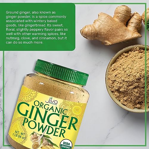 Jiva Organics Organic Ginger Root Powder for VIP Shoppers