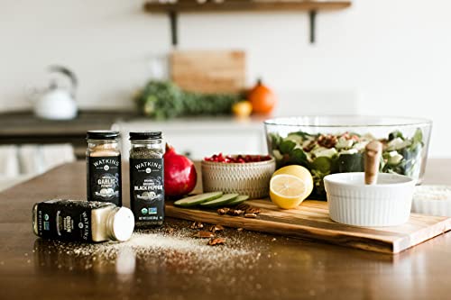 Watkins Gourmet Organic Garlic Powder, Non-GMO, Kosher