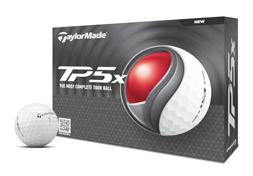 2024 TaylorMade TP5x Golf Balls - 1 Dozen