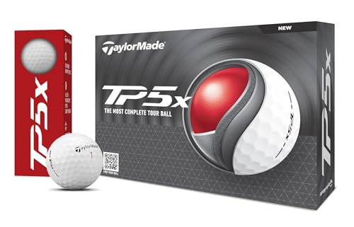 2024 TaylorMade TP5x Golf Balls - 1 Dozen