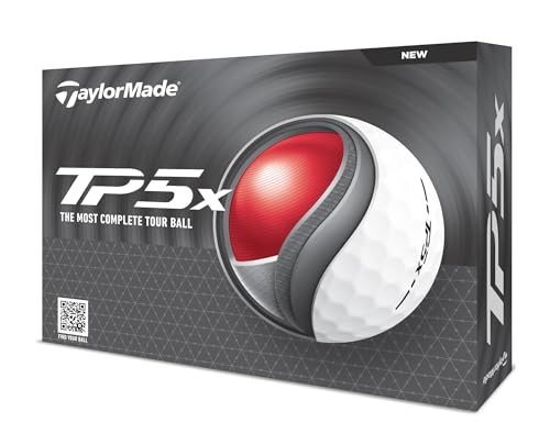 2024 TaylorMade TP5x Golf Balls - 1 Dozen