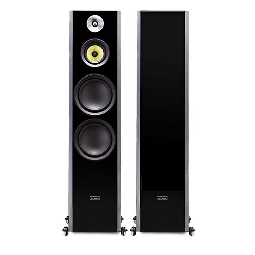 Fluance Signature 3-Way Tower Speakers - Natural Walnut