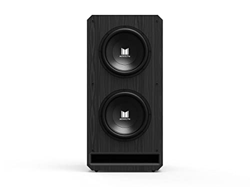 Monoprice THX Certified Subwoofer - Dual 12in, 1000W