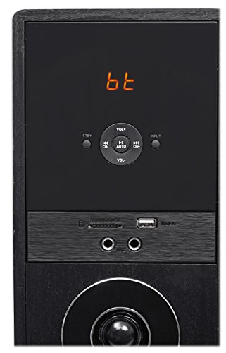 Rockville Bluetooth Home Theater System with Karaoke, 2 Mics