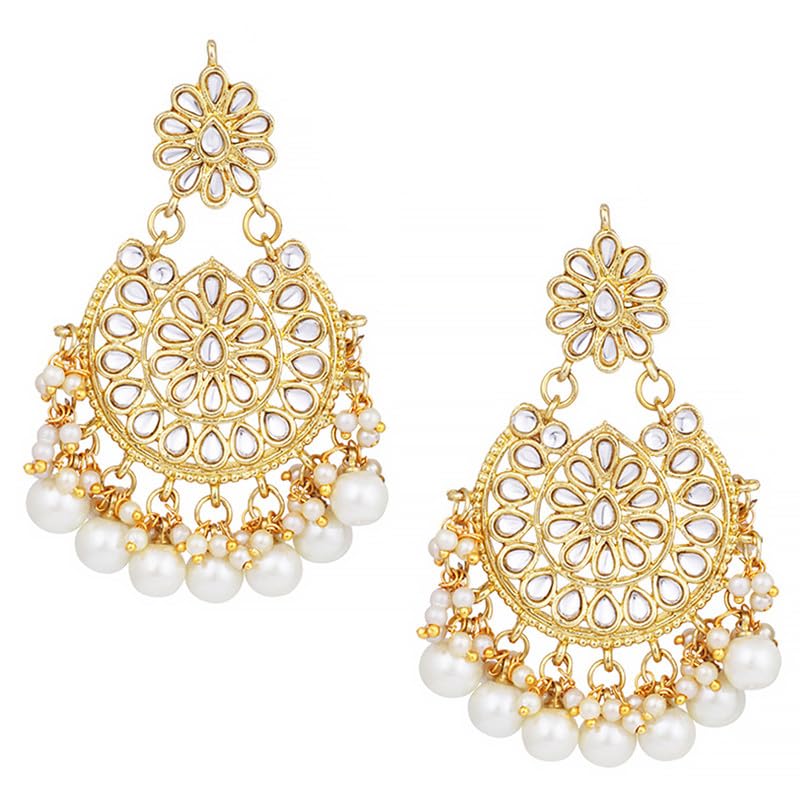 Aheli Indian Wedding Faux Kundan Choker Necklace Set