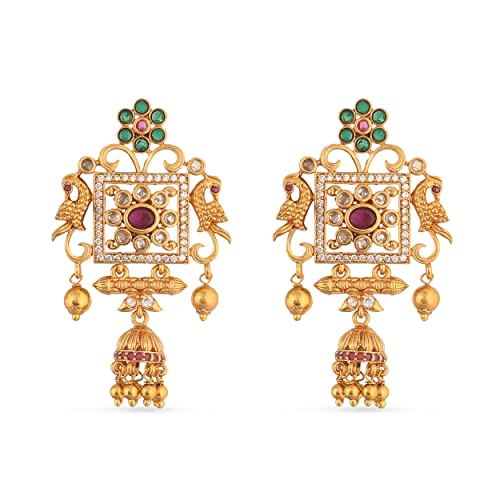 TARINIKA Myra Antique Gold Plated Long Necklace Set