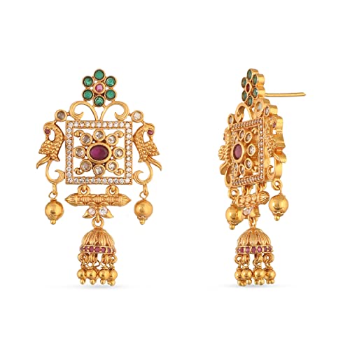 TARINIKA Myra Antique Gold Plated Long Necklace Set