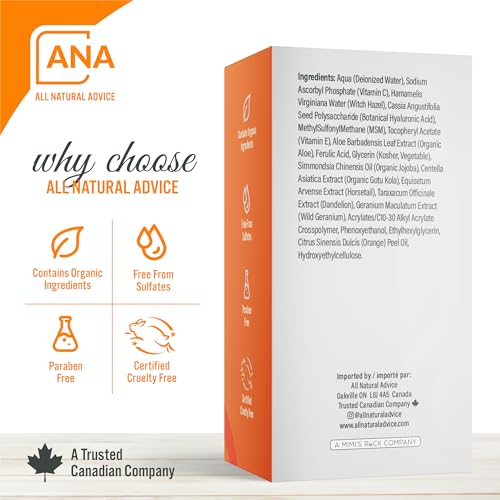 All Natural Vitamin C Hydrating Face Serum