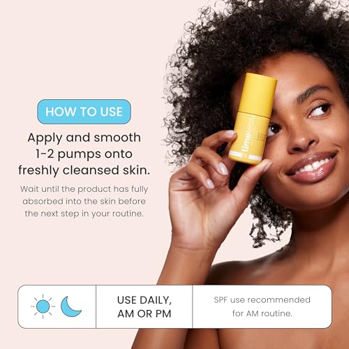 Timeless Skin Care Vitamin C + E Serum - 1 oz - Daily Brightening & Restoration