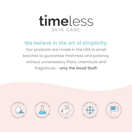 Timeless Skin Care Vitamin C + E Serum - 1 oz - Daily Brightening & Restoration