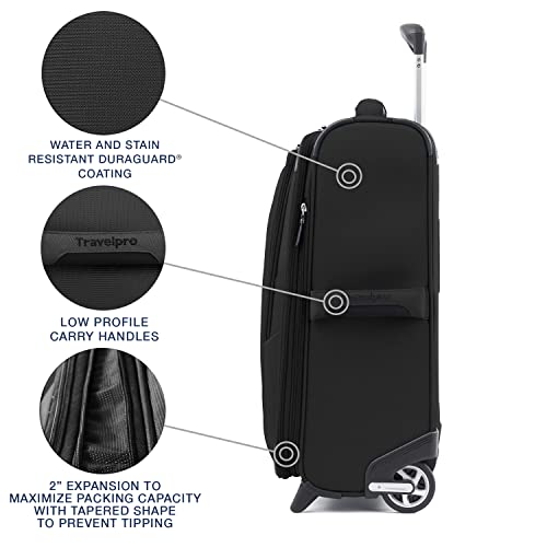 VIP Black Travelpro Maxlite 5 Lightweight Carry-On Luggage