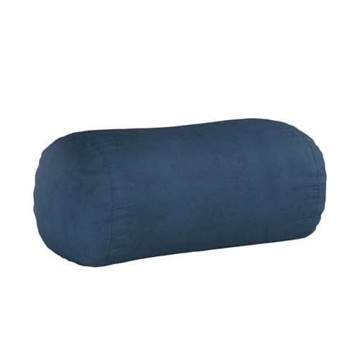 Luxury 7-Foot Bean Bag Chair in Navy Blue