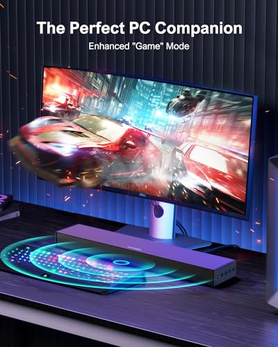 ULTIMEA TV Sound Bar with Subwoofer - Deep Bass, Bluetooth, HDMI