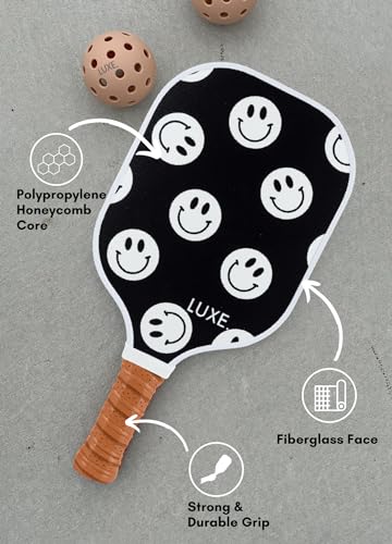 VIP Smiley Pickleball Paddle - Cute, Fun, Stylish