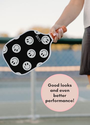 VIP Smiley Pickleball Paddle - Cute, Fun, Stylish