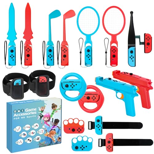 17-in-1 JoyHood Switch Sports Bundle - Fun for All