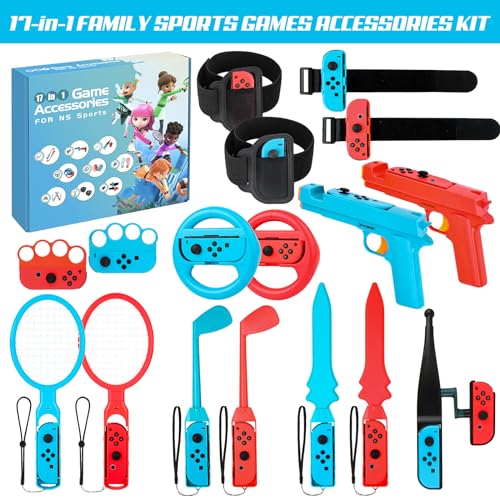 17-in-1 JoyHood Switch Sports Bundle - Fun for All