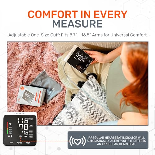 LOOKEE A2 Premium LED Blood Pressure Monitor