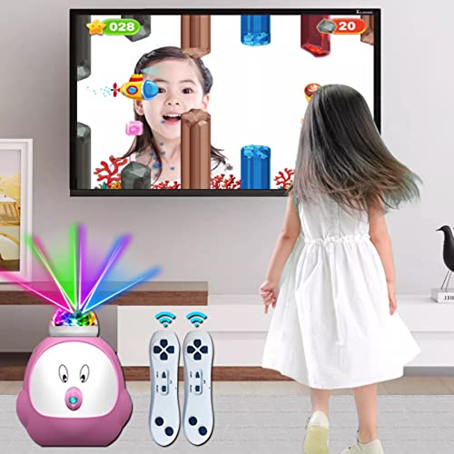 YRPRSODF Retro Game Console with 900+ Games, 29 Sport Games, 17 AR Games & 2 Controllers