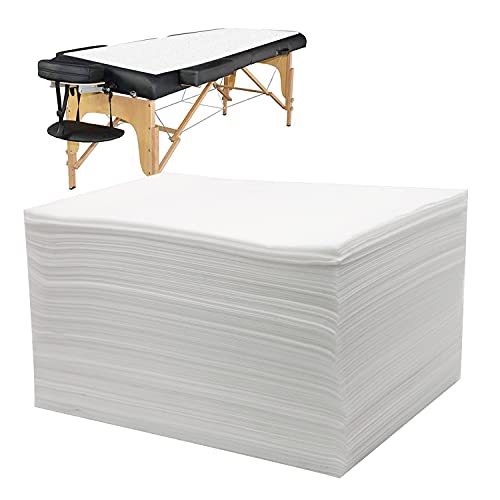 Bozikey 100PCS Massage Table Sheets, Spa Bed Covers