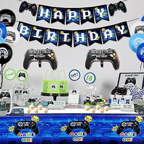 Gamer Birthday Decoration Kit for Boys - Serves 20