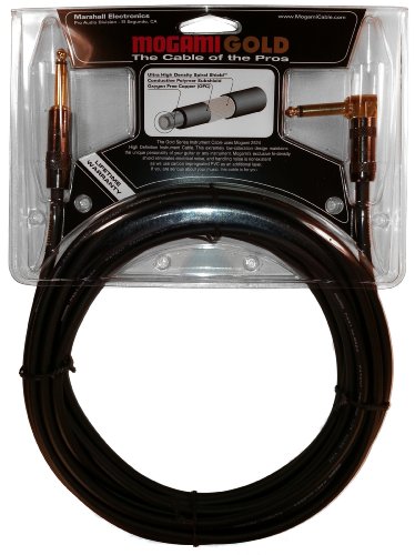 Mogami Gold Instrument 25R Guitar Cable - 25ft