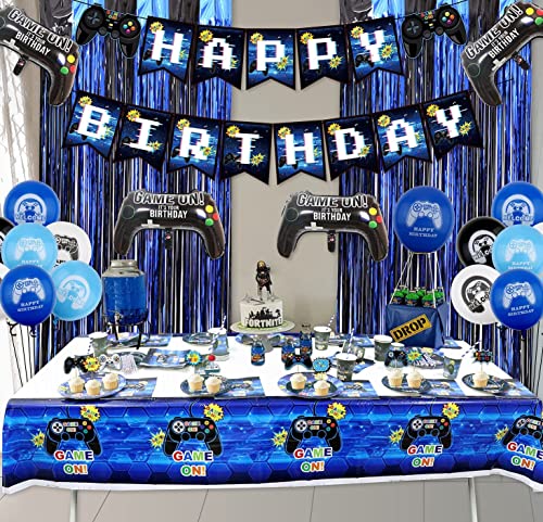 Gamer Birthday Decoration Kit for Boys - Serves 20