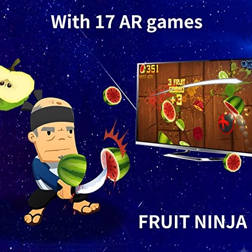 YRPRSODF Retro Game Console with 900+ Games, 29 Sport Games, 17 AR Games & 2 Controllers