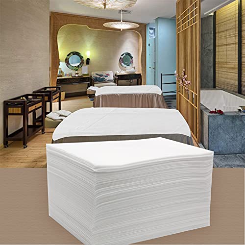 Bozikey 100PCS Massage Table Sheets, Spa Bed Covers