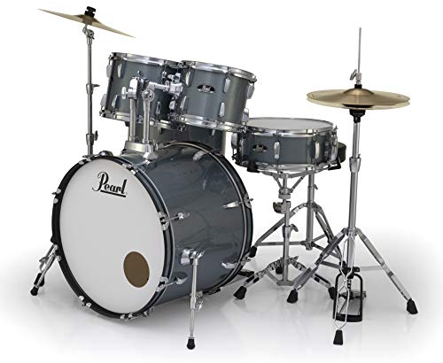 VIP Pearl Drum Set with Cymbals, Stands 5-Piece