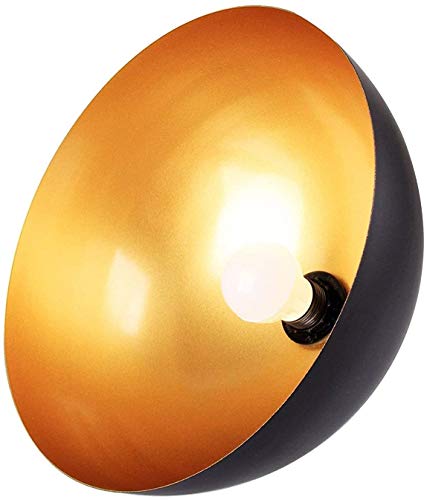 Easric 2 Pack Vintage Black Pendant Light Fixture