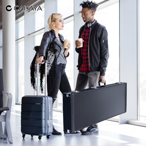 CAHAYA Hard Shell Electric Guitar Case - Black
