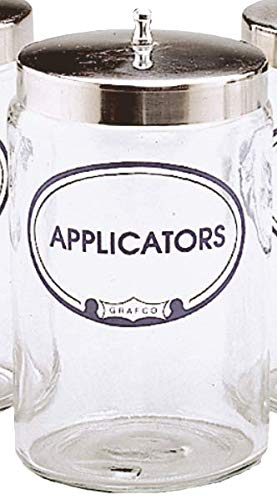 Graham-Field 3454A Sundry Applicators Jar with Cover
