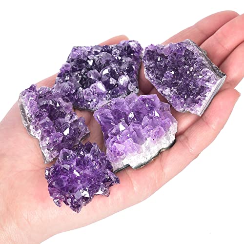 1.8 LBS Natural Amethyst Geode Healing Stones